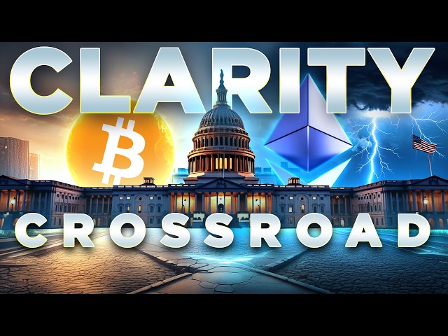 CLARITY Crossroads📉Crypto Market Update