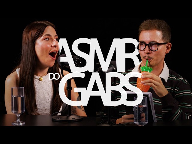 Nath Araujo em ASMR do GABS   Desenhos e fofocas