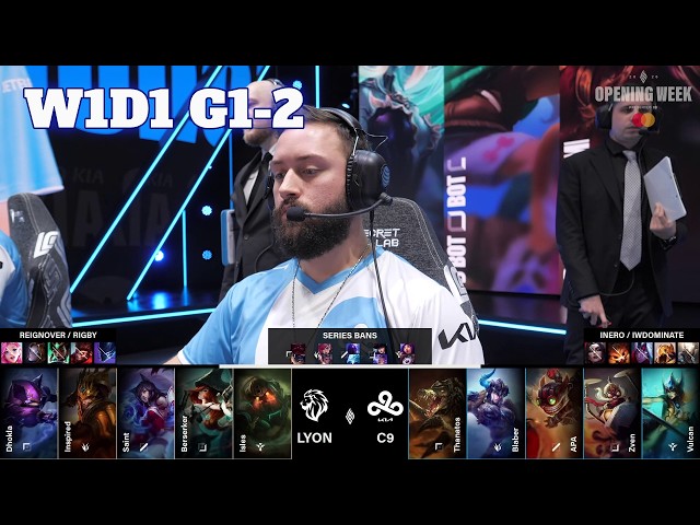 LYON vs C9 - Game 2 | Week 1 Day 1 S16 LCS Spring 2026 | LYON vs Cloud 9 G2 W1D1 Full Game