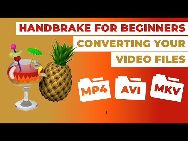 Handbrake for Beginners: Converting Your Video Files