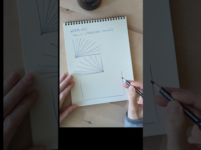 Easy Drawing Warm-Up: Angles