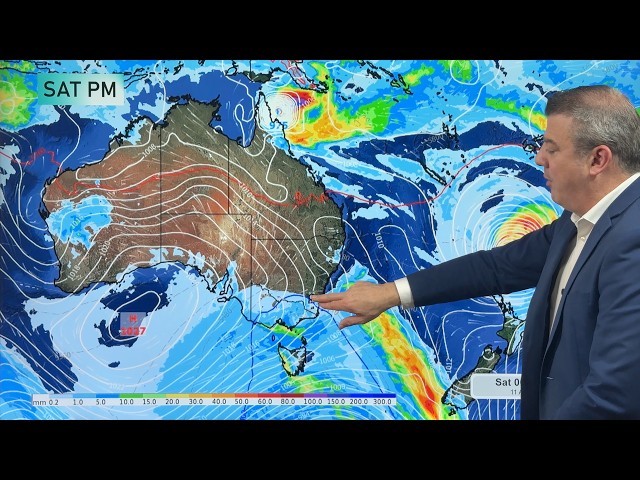 OZ: Cyclone Maila (FNQ), cold blast in south-east Australia