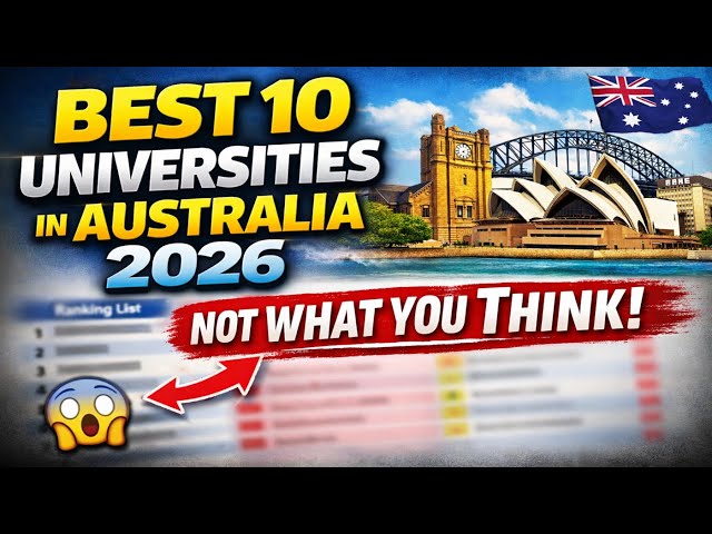 Top 10 Best Universities in Australia 2026 ||  THE Rankings vs Reality