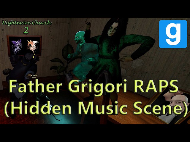 GMOD Father Grigori RAPS (Hidden Music Scene) #garrysmod  #gmod #gaming #hl2