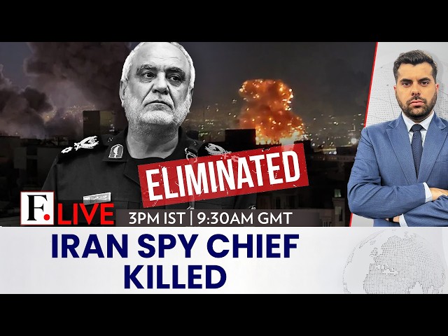 Firstpost LIVE: Iran Spy Chief Killed in US-Israeli Strikes, IRGC Confirms | US Iran War