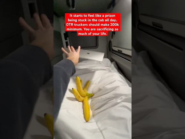 OTR Trucking Feels Like Prison… And We Get Paid Pennies! #truck #semi #trucking #bigrig #otr