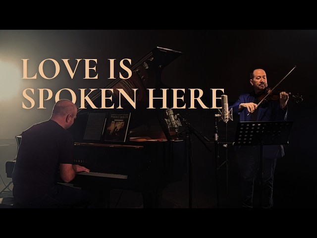 Love is Spoken Here | Violin & Piano Duet | Janice Kapp Perry Arrangement for Intermediate Musicians