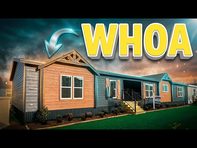 BLOWN AWAY by this OUSTANDING "BRAND NEW" mobile home! Prefab House Tour