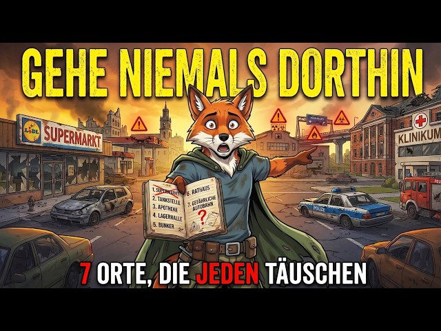 Diese 7 tödlichen Fallen führen im Notfall sofort zu deinem sicheren Ende