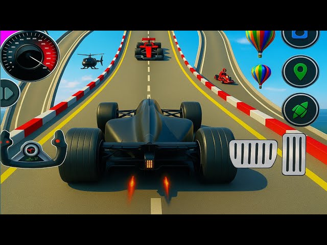 GT Formula Car Mega Ramp Extreme Racing - Formula Car Racing Stunts 3D - Android GamePlay #36