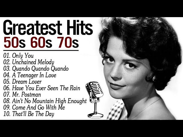 Tom Jones, Engelbert, Elvis, Sinatra, Paul Anka, Carpenters | Golden Oldies 50s 60s 70s Love Songs
