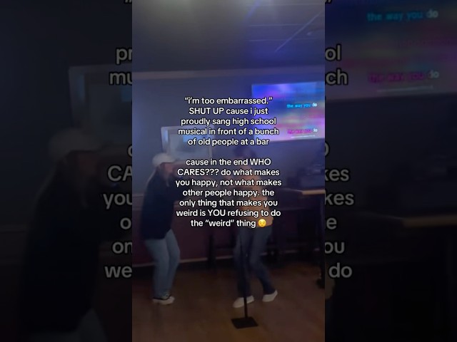 Something about karaoke night. #shorts