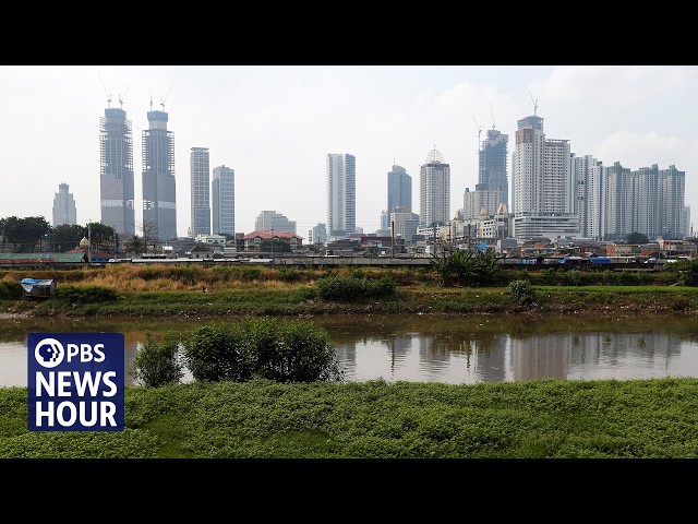 Jakarta rapidly sinks as climate change and overdevelopment collide