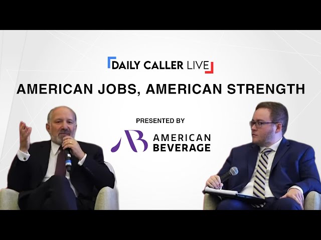 Daily Caller Live: American Jobs, American Strength | Presented by the American Beverage Association