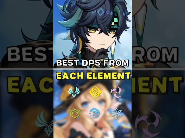 Best DPS From Every Element Before Nod Krai! genshin impact