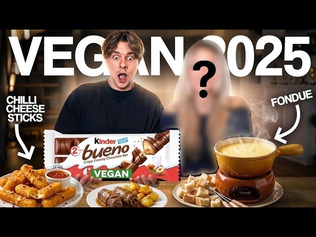 Neue Vegane Produkte 2025 Testen - mit meiner Freundin ❤