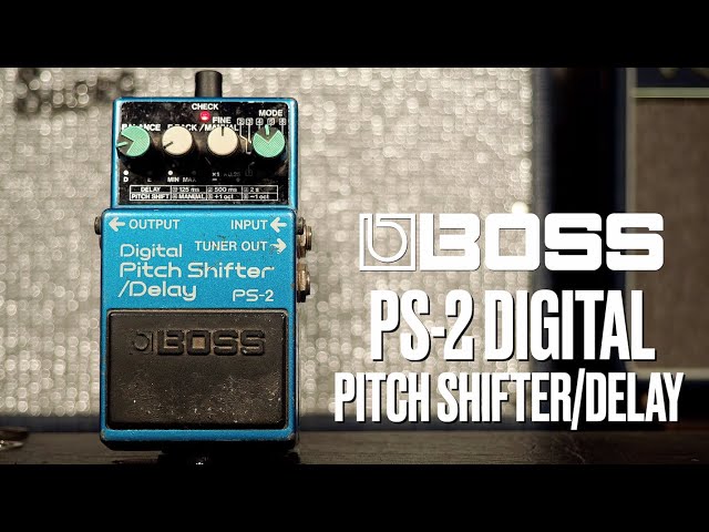 Boss // PS-2 Digital Pitch Shifter / Delay (Demo)