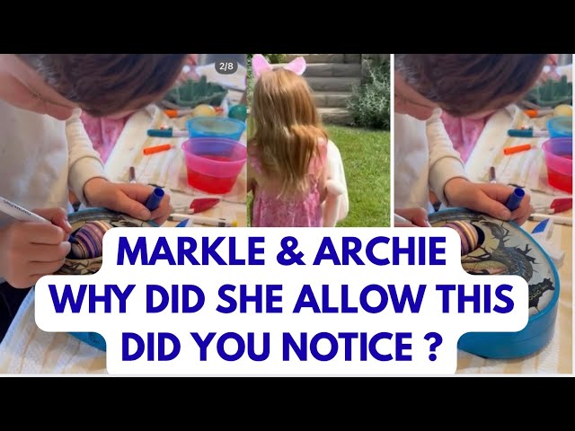 EASTER ARCHIE & WHO NOTICED THIS? #meghanmarkle #meghan #easter 