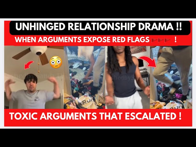 Unhinged Relationship Drama Caught On Camera!😱😳
