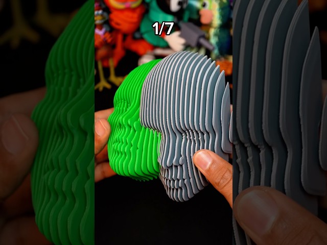 7 Crazy 3D-Printed Fidget Gadgets in 60 Seconds! 🔥 #3dprinting #fidgettoys #satisfying