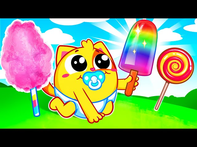 Yes Papa Yes Mama! Baby Not Eating Sweets! | Good Habits | Family Time Songs by Toddler Zoo for Kids