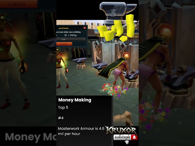 Top 5 Money Making in Smithing! 2025 #runescape3