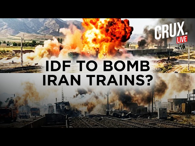 LIVE | 'Don't Travel By Train' IDF's Grim Warning to Iranians After Strikes on Three Tehran Airports