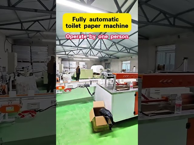 Fully automatic toilet paper machine — efficient and easy to use! 🧻