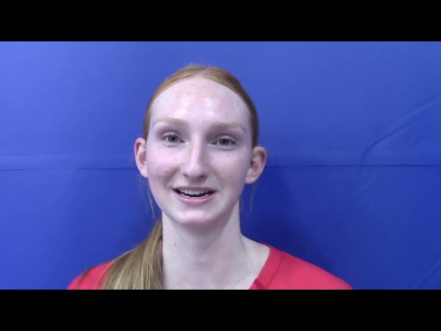 Addison Coady of Mater Dei Girls Volleyball on Win at Trinity Catholic, Nike TOC Southeast Pool Play