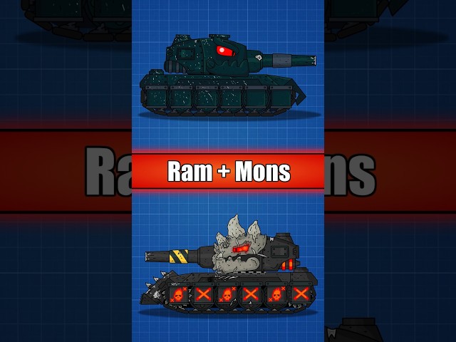 Crazy Tank Fusions You Have To See! #shorts #homeanimations #cartoon #animation #tank