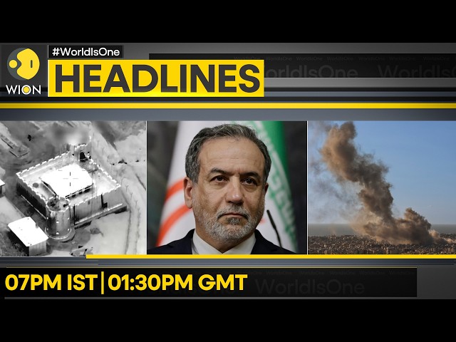 Araghchi: Israel & US Have Bombed Iran's M.I.T | CENTCOM Releases More Footage of Strikes |Headlines