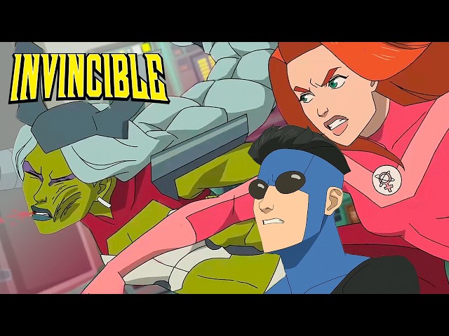 Invincible and Eve Fight Universa | Invincible Season 4