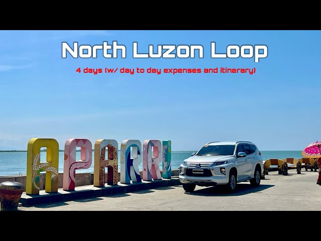 North Luzon Loop | Itinerary and day to day expenses | Mitsubishi Monterosport