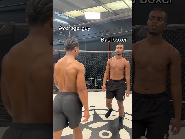 Average guy vs boxer