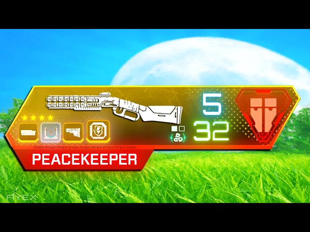 *new* Disruptor Peacekeeper is BROKEN in Apex Legends