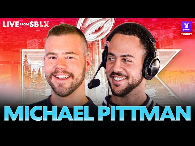 LIVE From Radio Row: Michael Pittman On How To WIN As A WR Against Zone Coverage