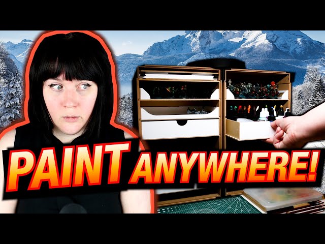 Building The Ultimate Portable Miniature Painting Kit!!!!