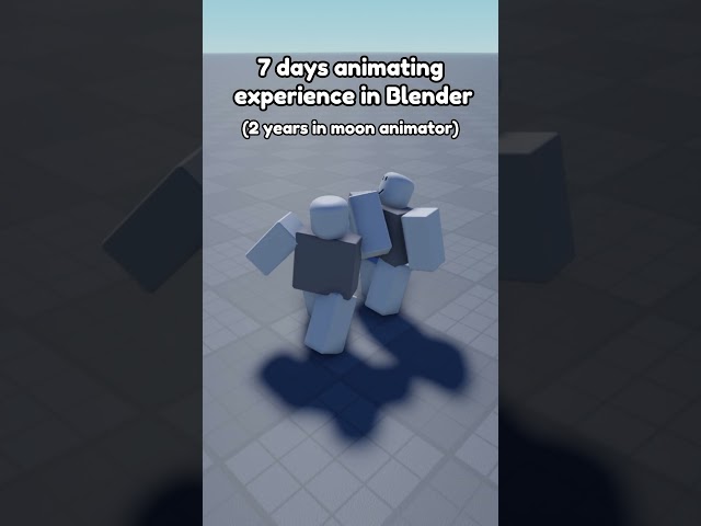 What should i improve tell me in the comments #shorts #roblox #blender #animation