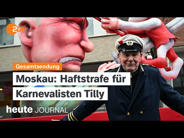 heute journal vom 02.04.2026 Moskau verhängt Urteil gegen Tilly, Artemis 2, EU-Chatkontrolle
