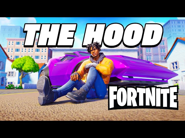 Fortnite THE HOOD Free To Use Gameplay No Copyright FOR TIKTOK & YOUTUBE No Commentary
