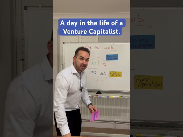 A day in the life of a Venture Capitalist. #venturecapital #vc #careers