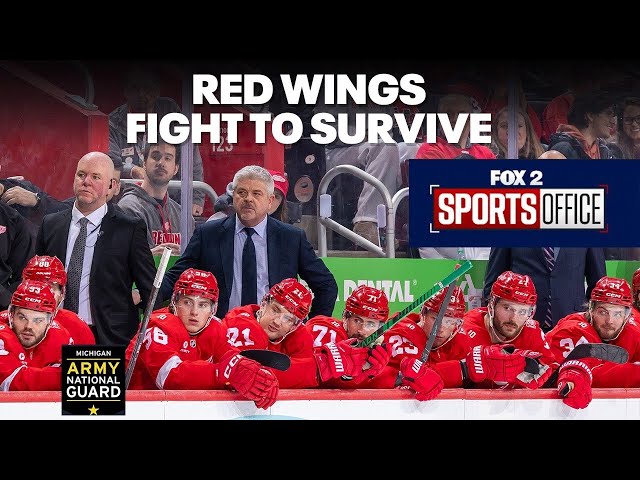 Red Wings running out of time with playoff hopes on the line