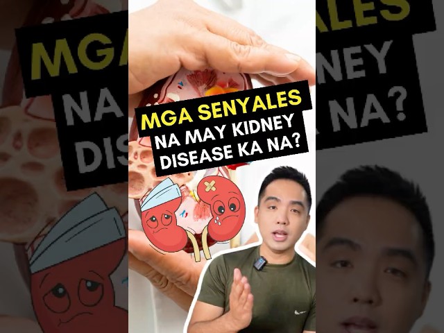 Mga senyales ng kidney disease? #kidneydisease #kidneyfailure