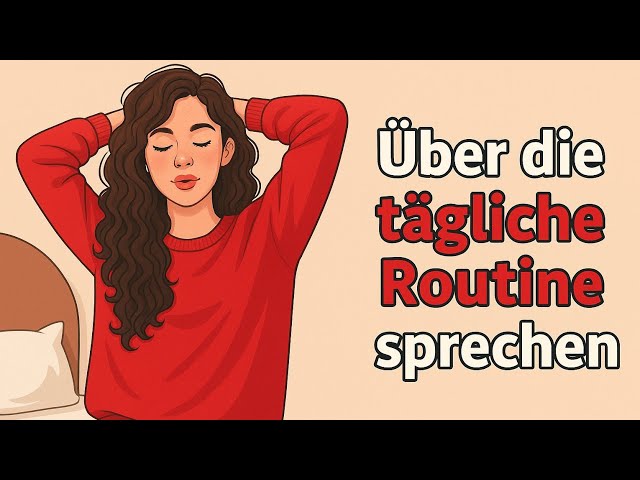 How to talk about your day in German – simple & natural! ☀️🇩🇪