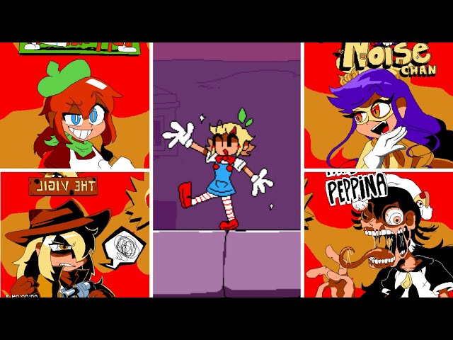 Pizza Tower Mod - Peppina Ramen vs All Bosses (No Hit/P Rank) V.4