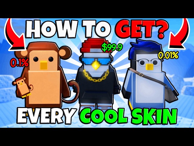 How To Get *COOL* Penguin Skins in KNOCKOUT