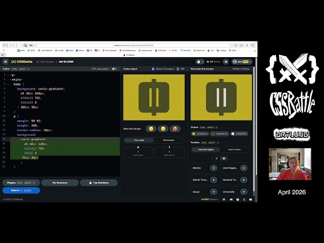 CSSBattle for APRIL 21 (2026)