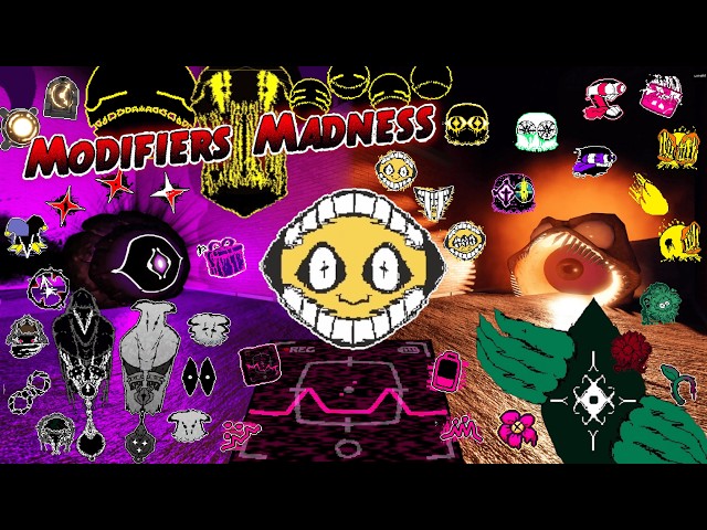 MODIFIERS MADNESS +2 Modifiers Every Saferoom - SAFEROOM 12 - ROBLOX GRACE