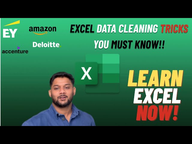 Excel Data Cleaning Made Easy | 3 Tricks Every Analyst Must Know