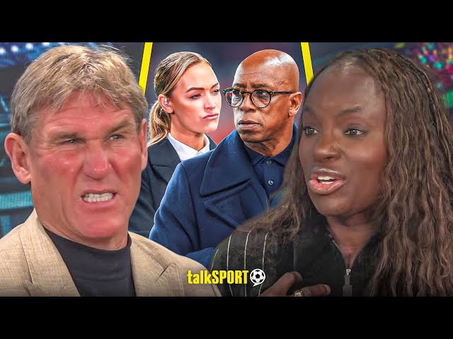 Simon Jordan & Eni Aluko's HEATED CLASH after Laura Woods SLAMS punditry FEUD with Ian Wright!